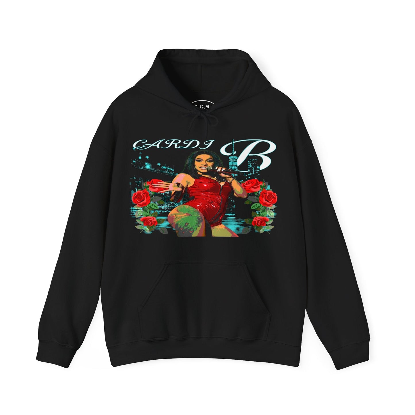 "Cardi B Unisex Pullover Hoodie Ã¢â‚¬â€œ Smack God Apparel"