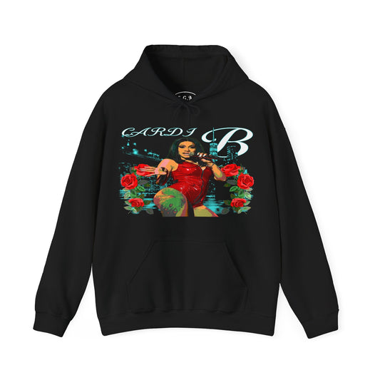 "Cardi B Unisex Pullover Hoodie Ã¢â‚¬â€œ Smack God Apparel"