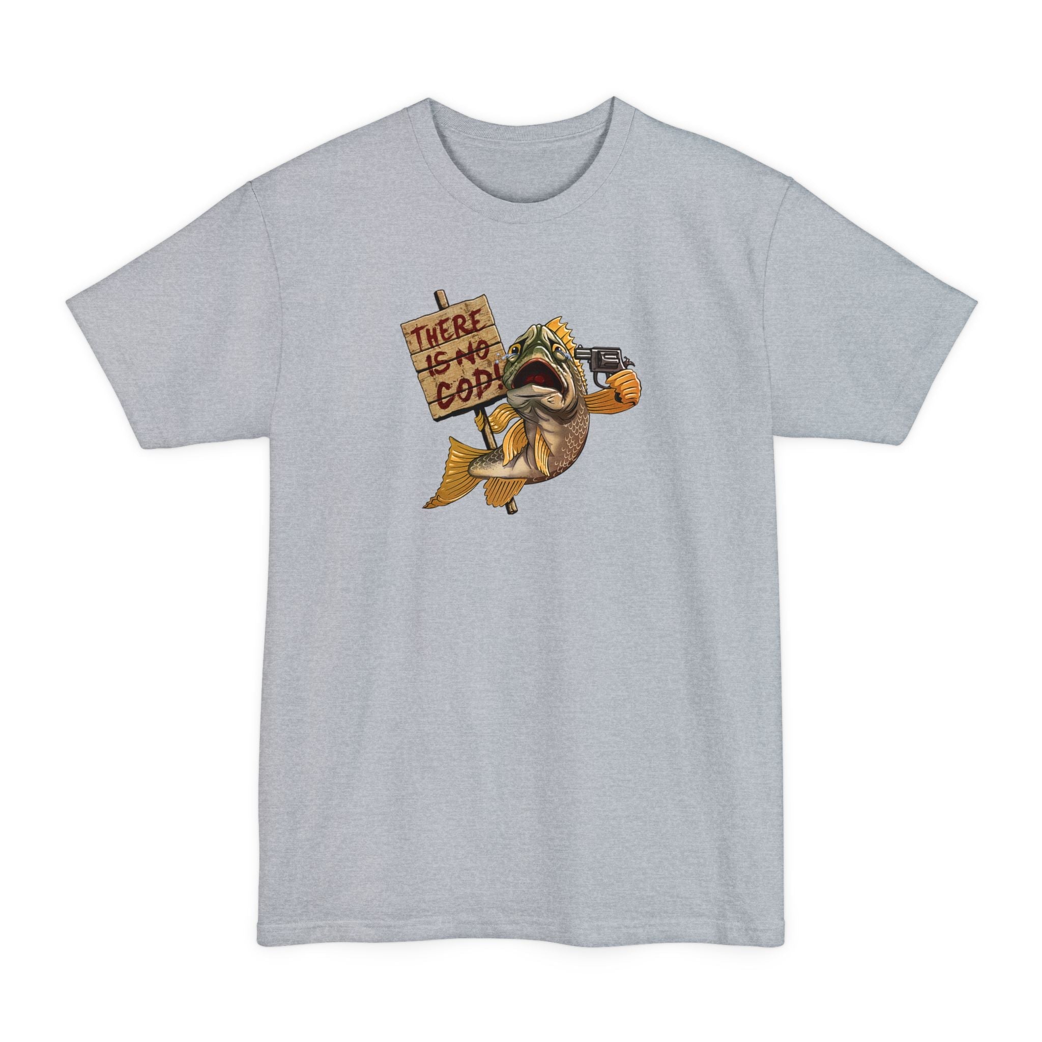 There Is No Cod! - Men's Tall T-Shirt