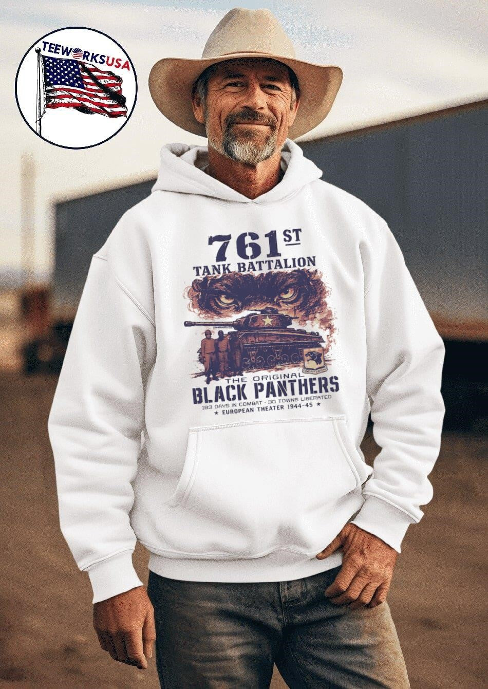 761St Tank Battalion The Original Black Panthers European Theater Shirt