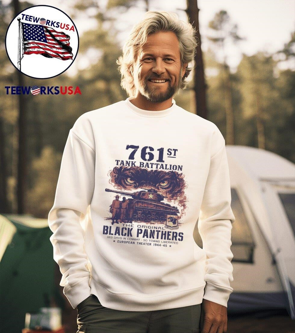761St Tank Battalion The Original Black Panthers European Theater Shirt