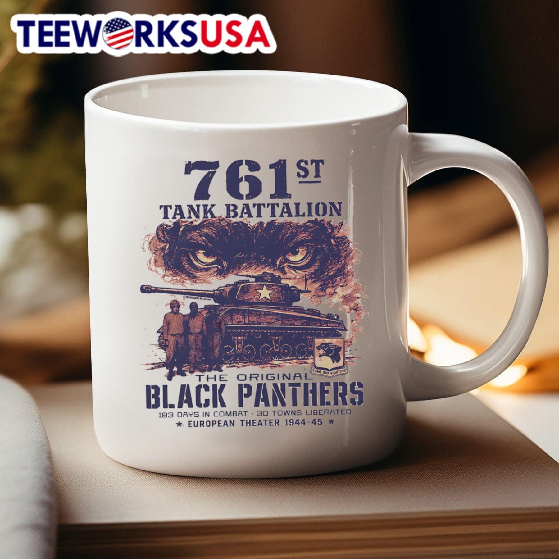 761St Tank Battalion The Original Black Panthers European Theater Shirt