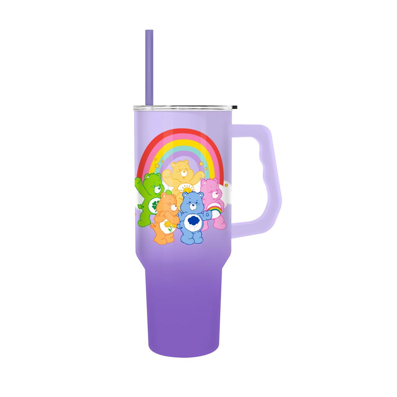 Care Bears Group Stars Ombre 40oz Stainless Steel Tumbler