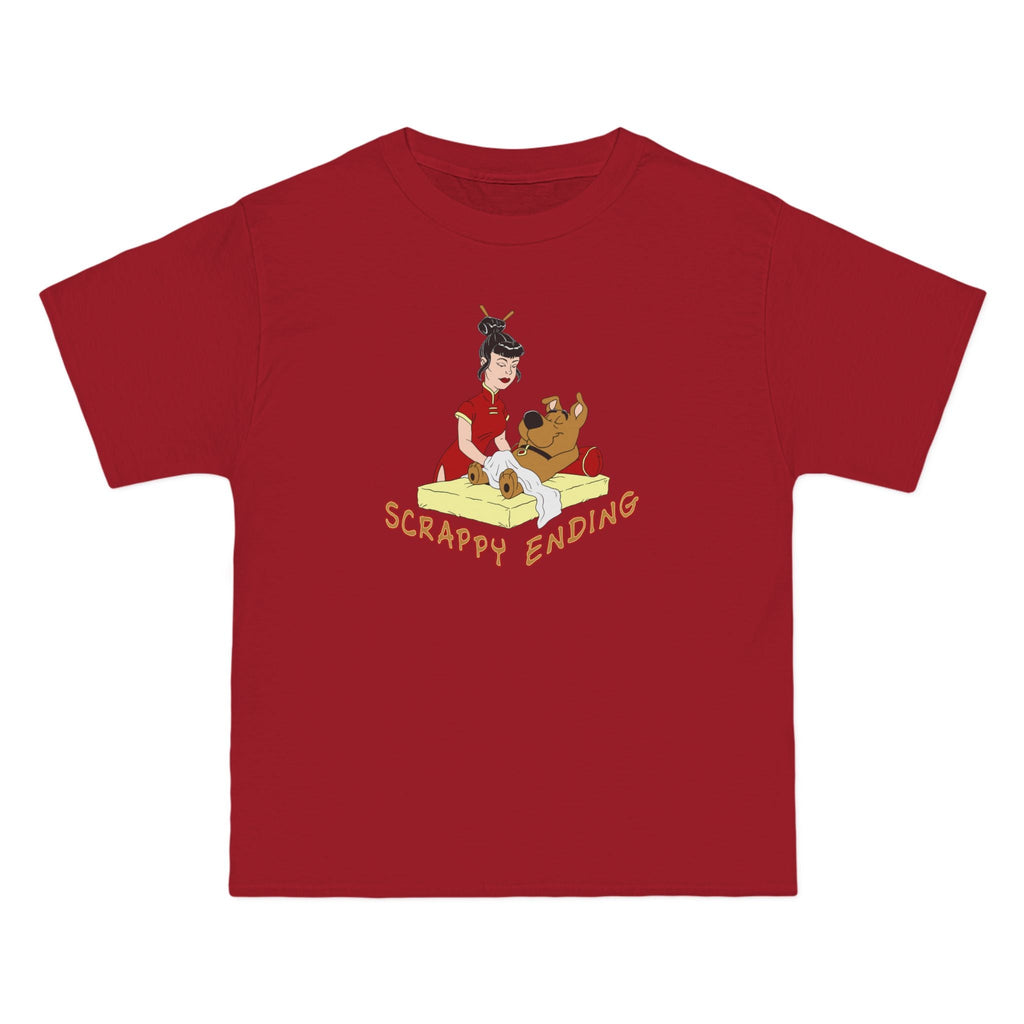 Scrappy Ending - Men's Heavyweight T-Shirt