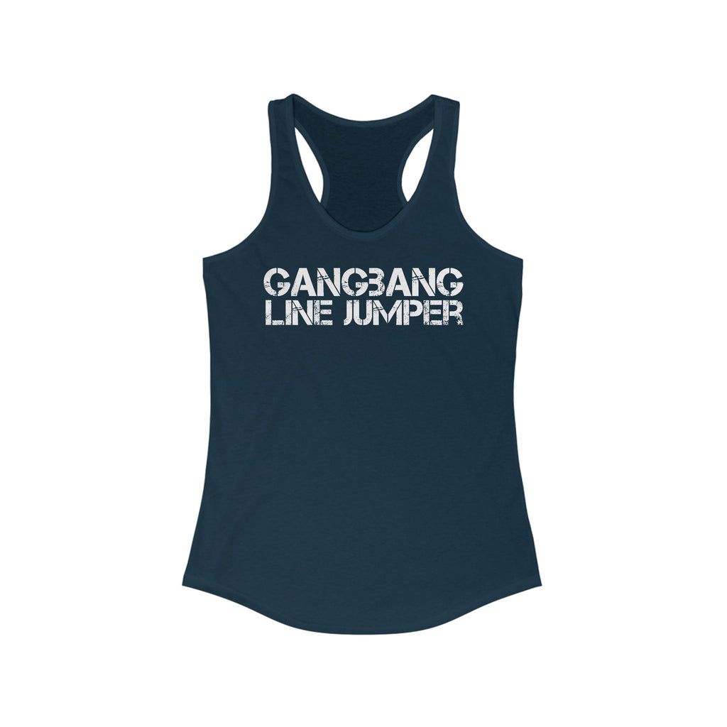 Gangbang Line Jumper - Women’s Racerback Tank