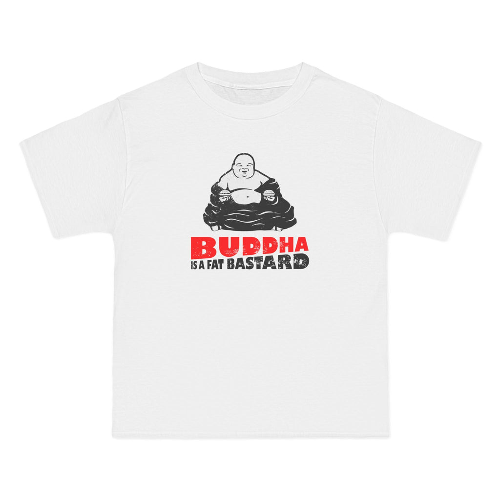 Buddha Is A Fat Bastard - Men's Heavyweight T-Shirt
