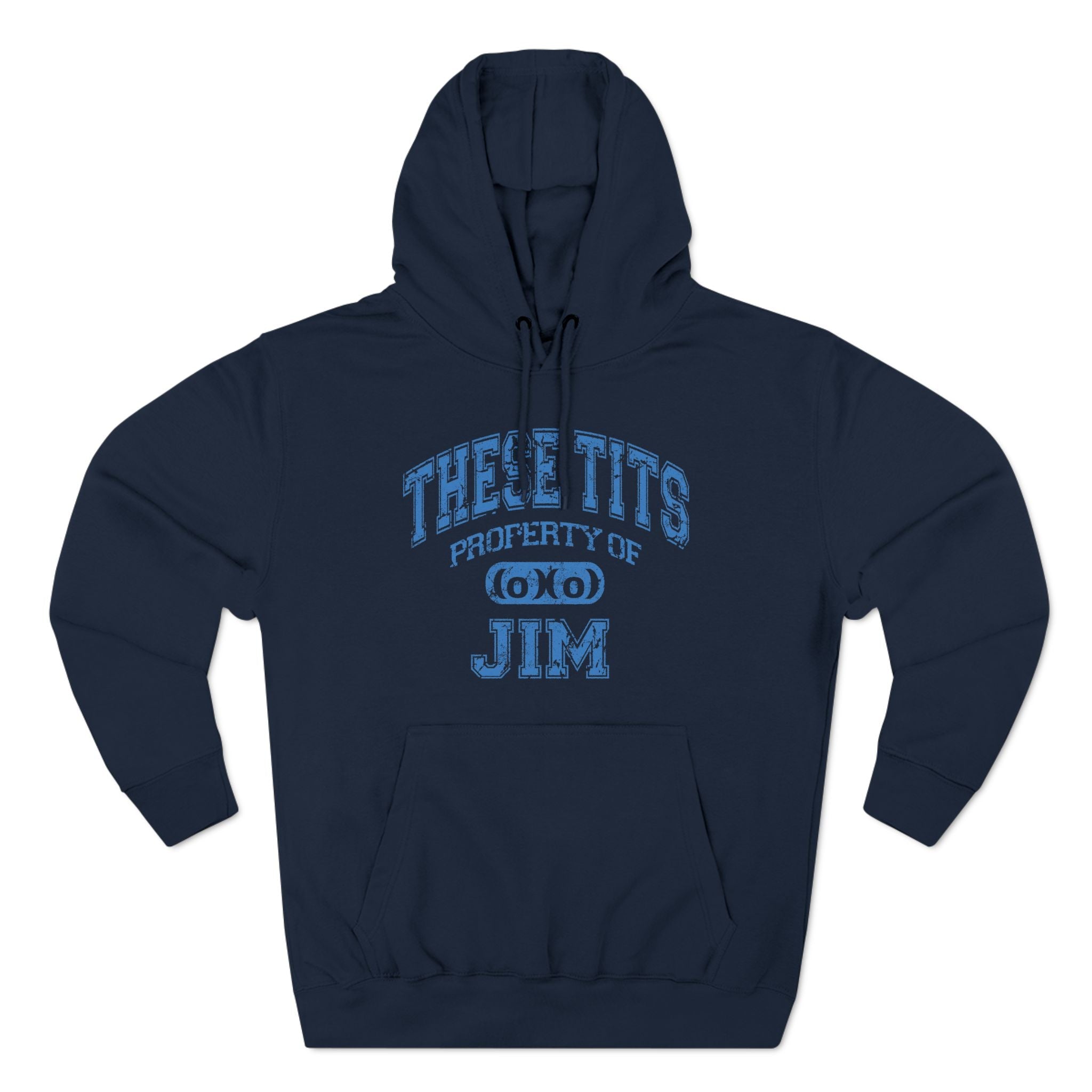 These Tits Property Of (Name) - Hoodie
