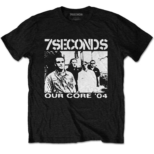 7 Seconds | Official Band T-Shirt | Our Core (Back Print)