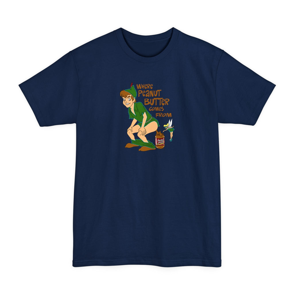 Where Peanut Butter Comes From - Men's Tall T-Shirt