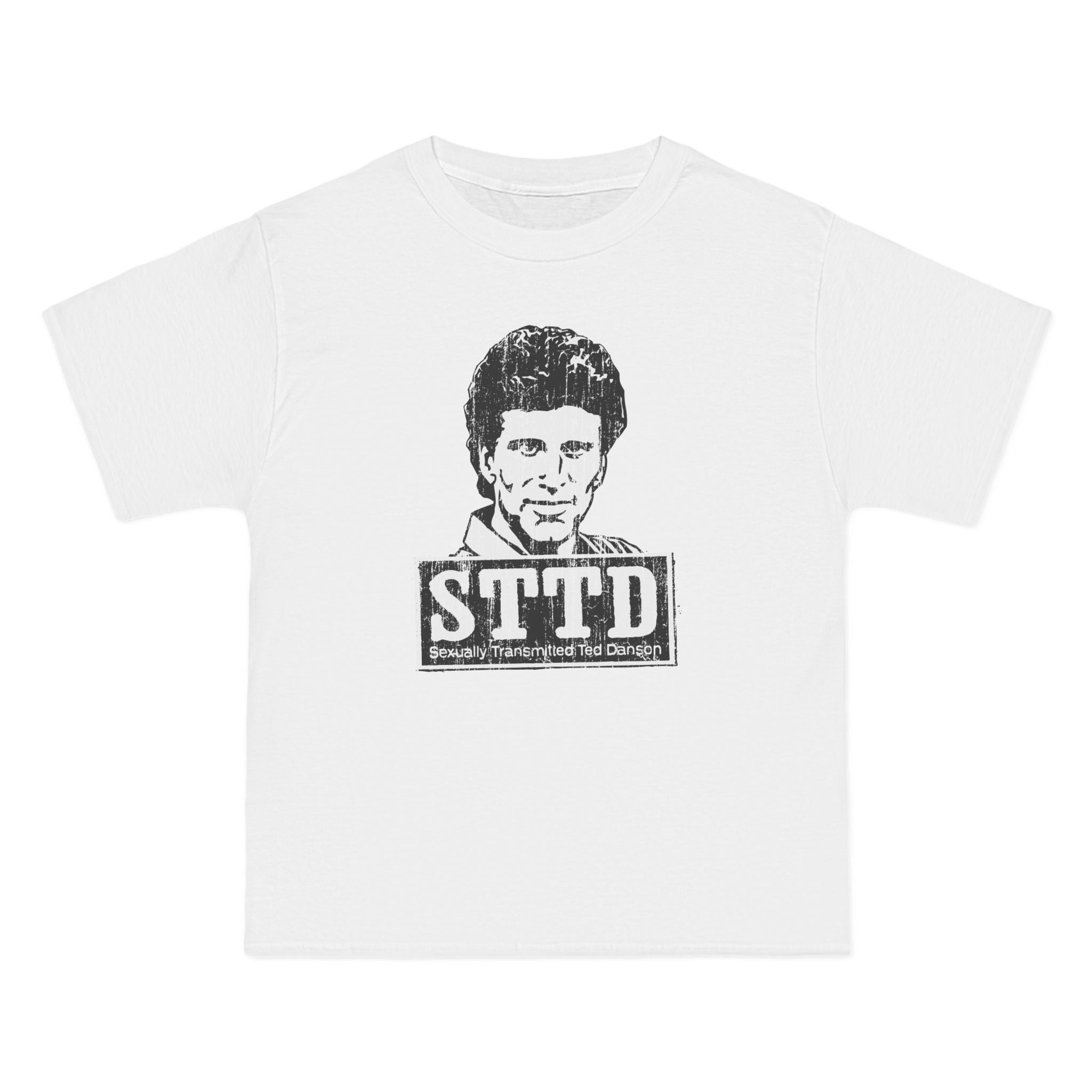 STTD - Sexually Transmitted Ted Danson - Men's Heavyweight T-Shirt