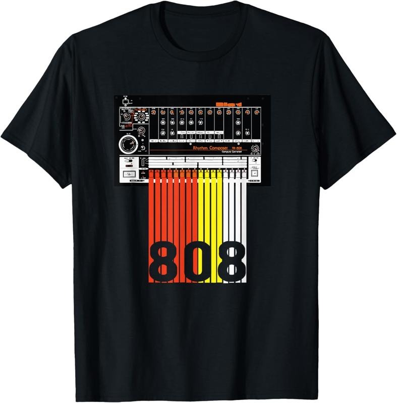 808 Drum Machine T-Shirt, Music, Beats T-Shirt Cotton Fit Hoodie, Sweatshirt | UrbanDripWear.com