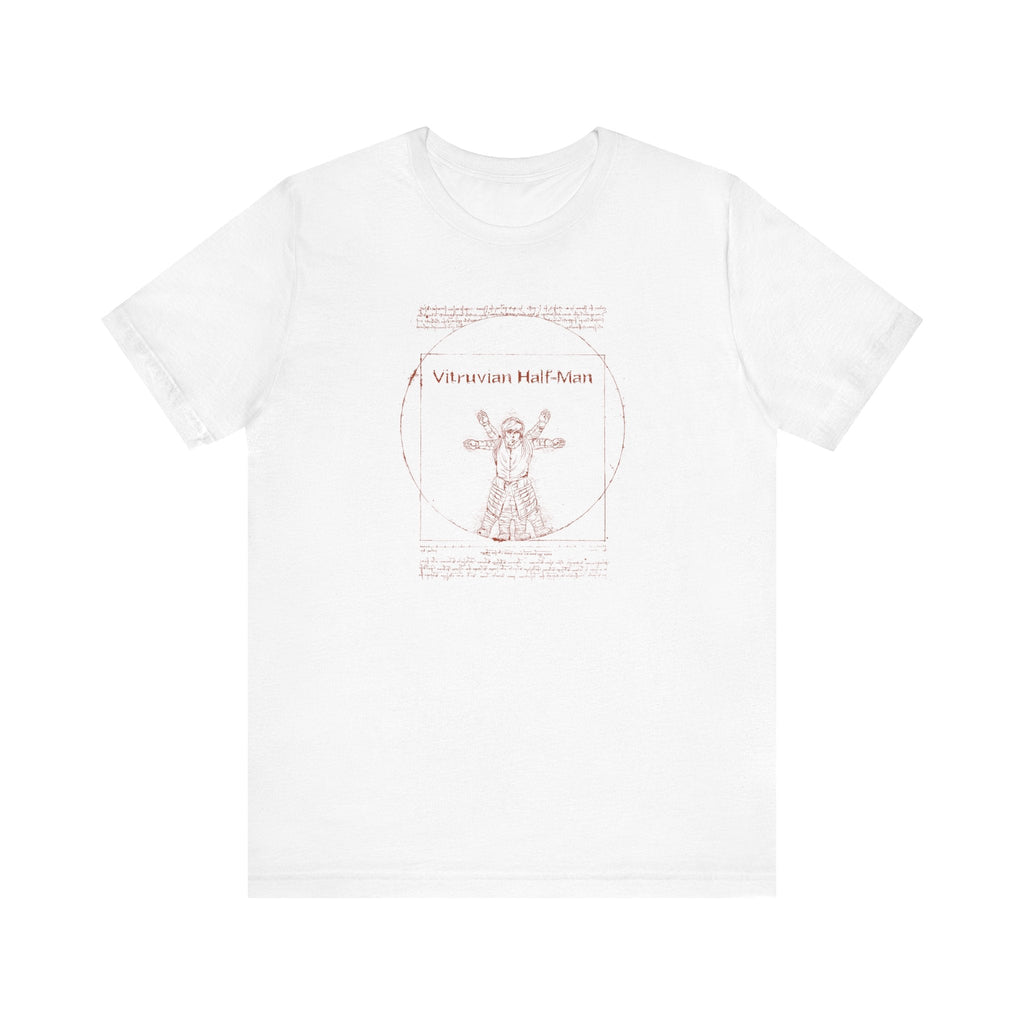 Vitruvian Half-Man - Men's T-Shirt