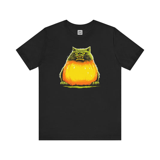 Funky Cat Graphic Tee Style001