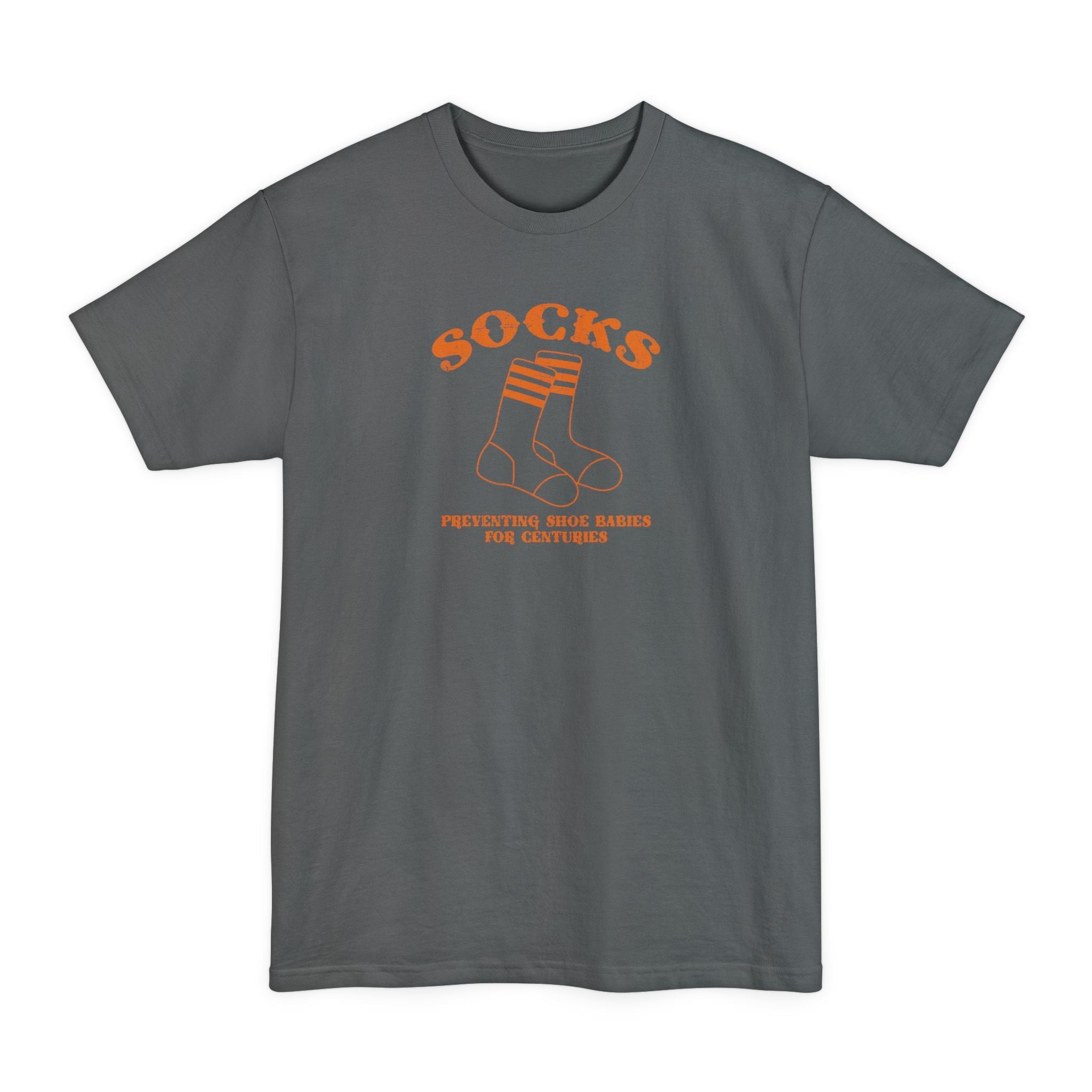 Socks - Preventing Shoe Babies For Centuries - Men's Tall T-Shirt