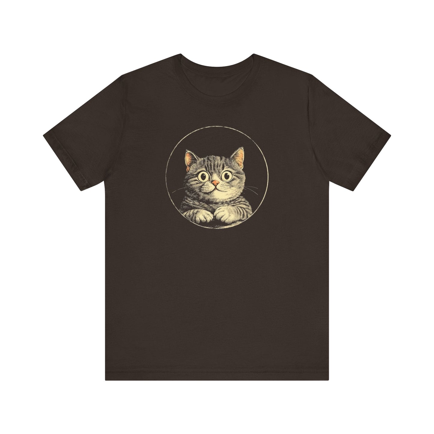 Adorable Cat Graphic Tee Ã¢â‚¬â€œ Vintage Style Cat Lover Shirt