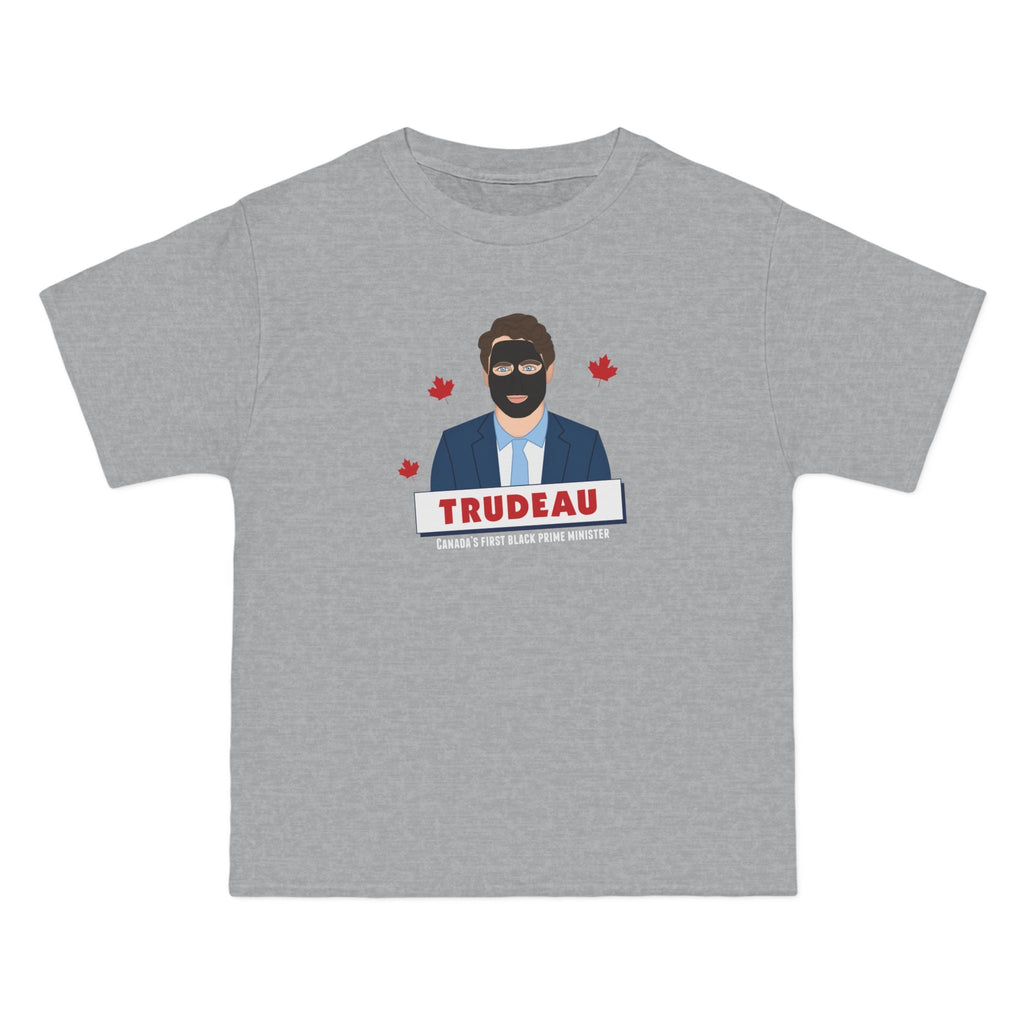Trudeau - Canada's First Black Prime Minister - Men's Heavyweight T-Shirt