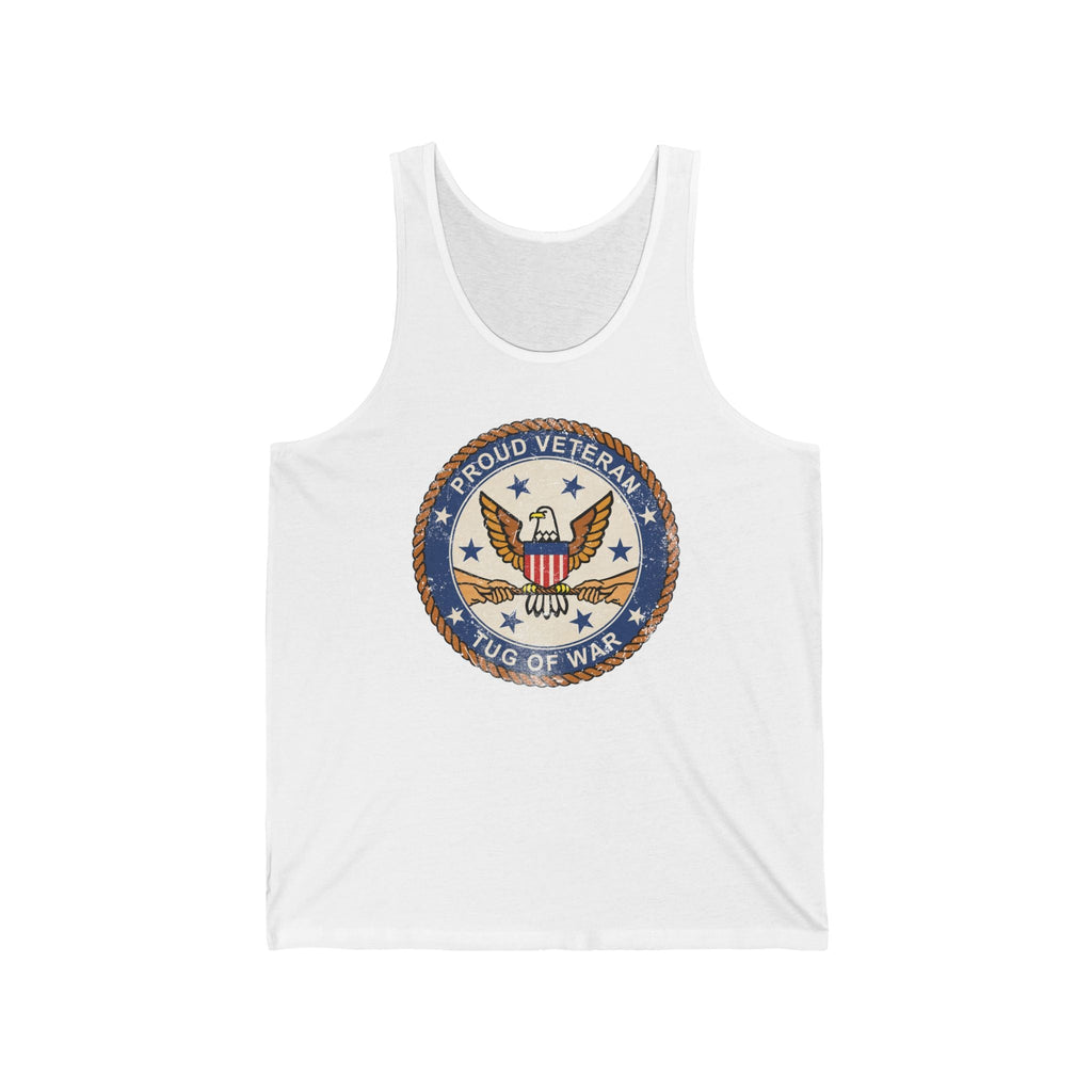 Proud Veteran (Tug Of War) - Unisex Tank