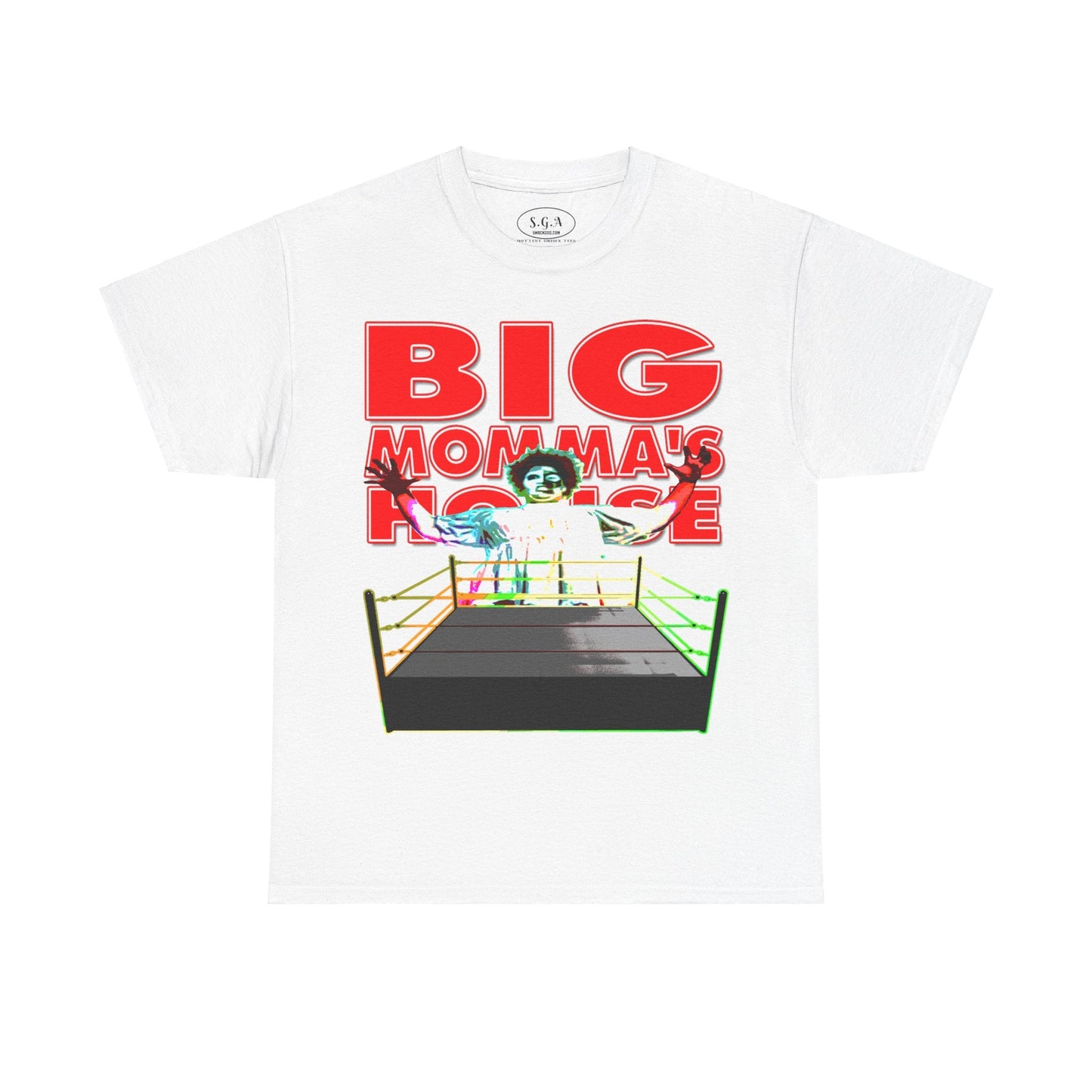 "Big Momma GLOW Wrestling Unisex T-Shirt Ã¢â‚¬â€œ Smack God Apparel"