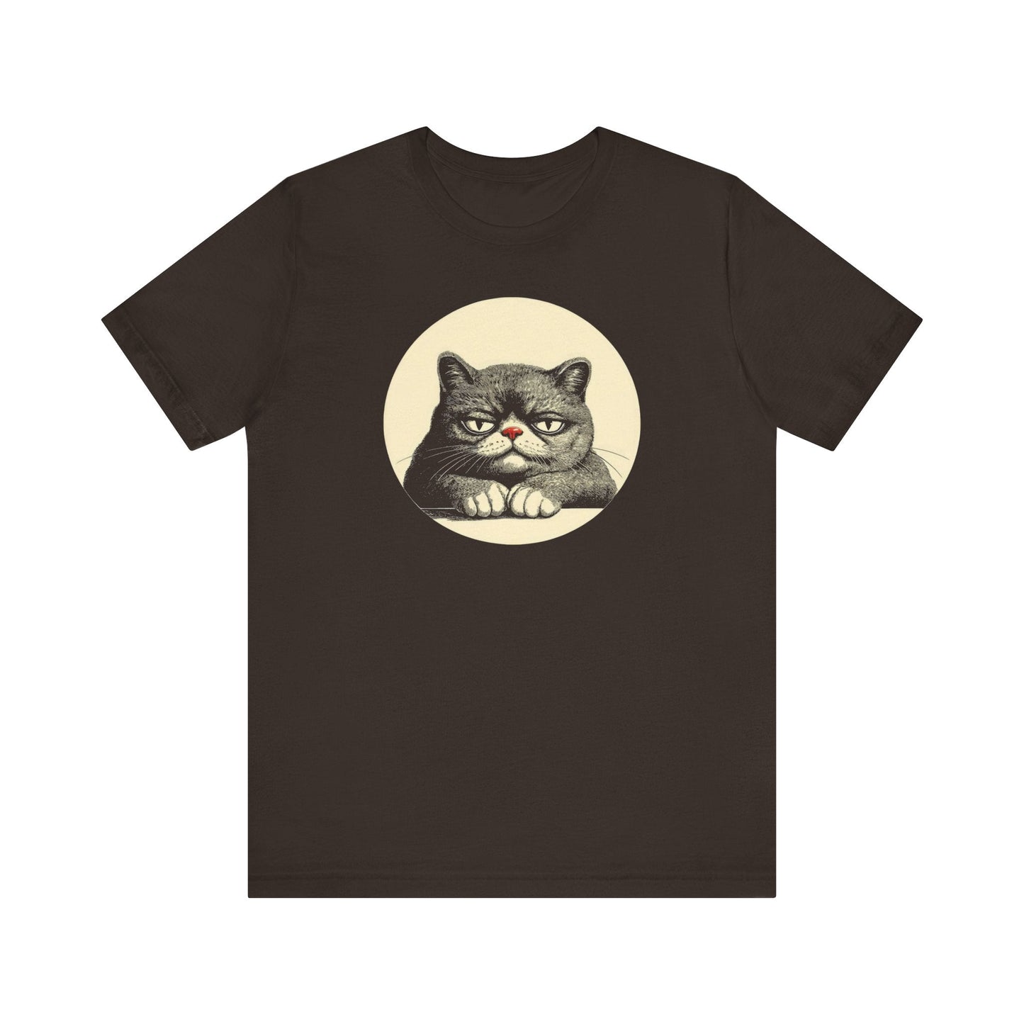 Grumpy Cat Graphic Tee Ã¢â‚¬â€œ Vintage Style Cat Lover Shirt Style001