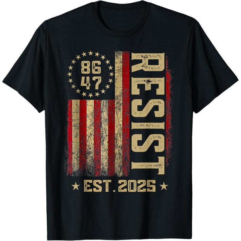 86 47 Anti Trump Resist Impeach Trump Impeach 47 US Flag T-Shirt Hoodie, Sweatshirt | UrbanDripWear.com