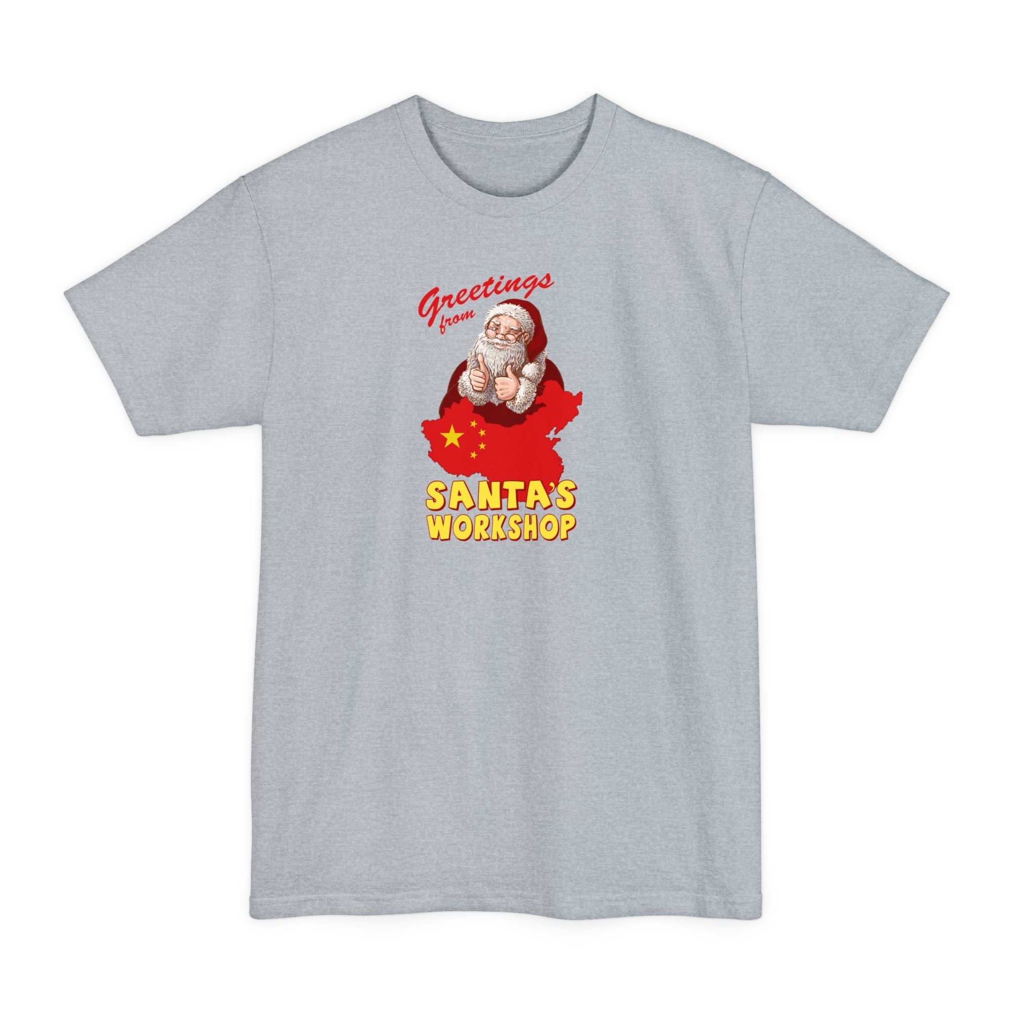 Greetings From Santa's Workshop (China) - Men's Tall T-Shirt