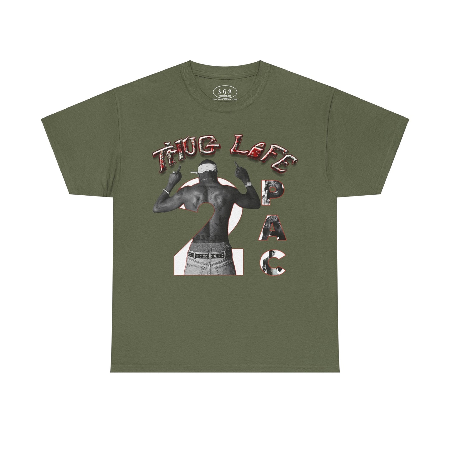 2Pac Thug Life T-Shirt Ã¢â‚¬â€œ Iconic Streetwear | Smack God Apparel