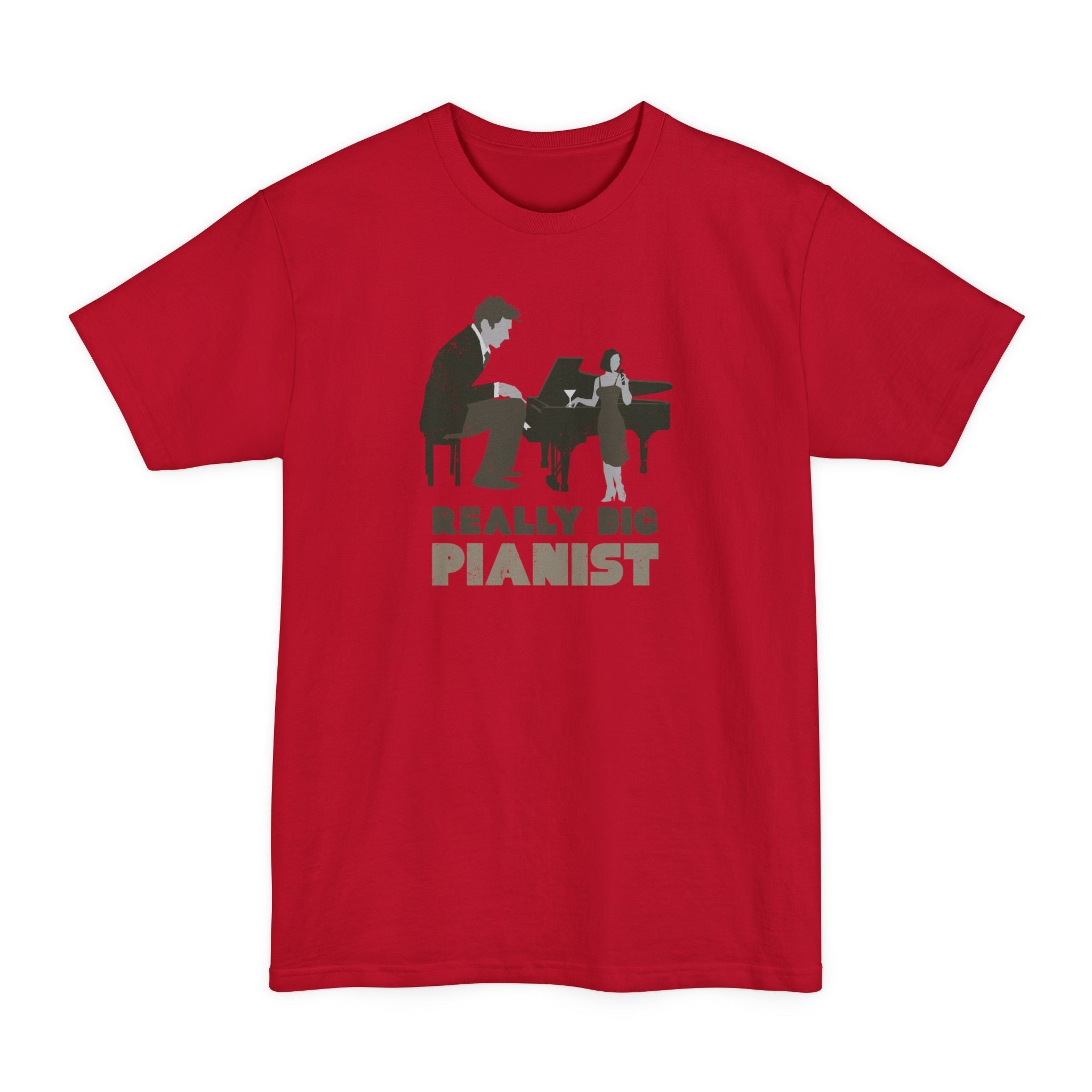 Really Big Pianist - Men's Tall T-Shirt