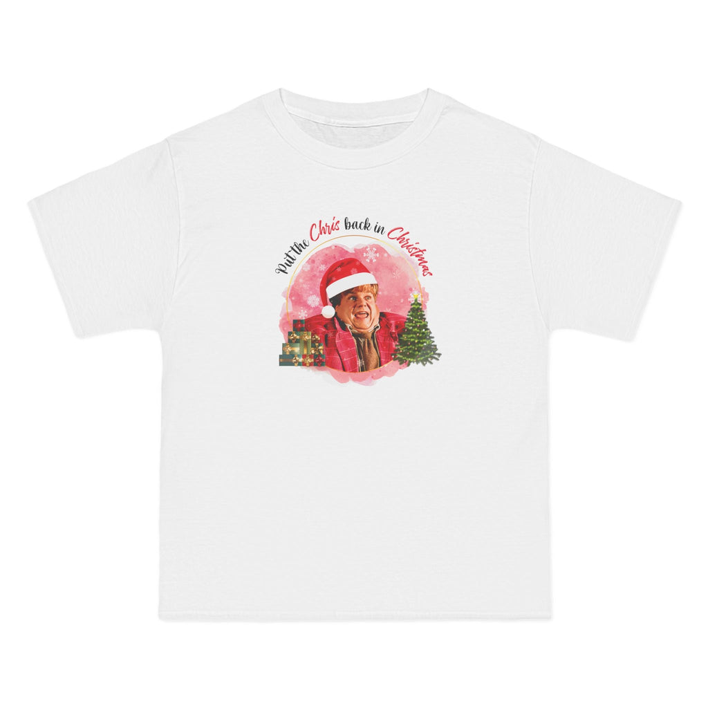 Put The Chris Back In Christmas - Men's Heavyweight T-Shirt