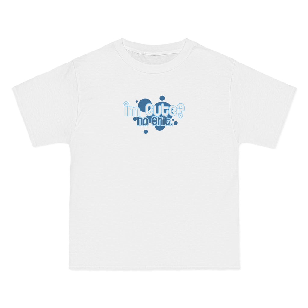I'm Cute? No Shit - Men's Heavyweight T-Shirt