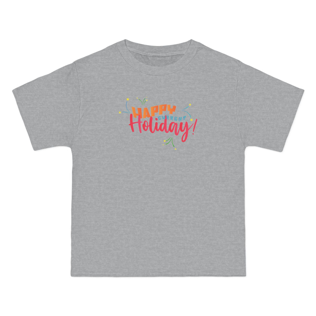Happy Current Holiday - Men's Heavyweight T-Shirt
