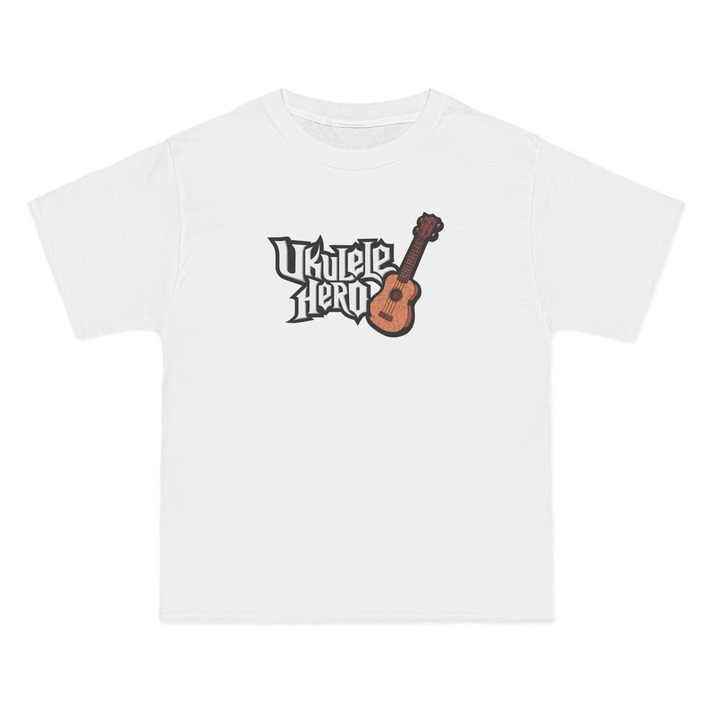 Ukulele Hero - Men's Heavyweight T-Shirt