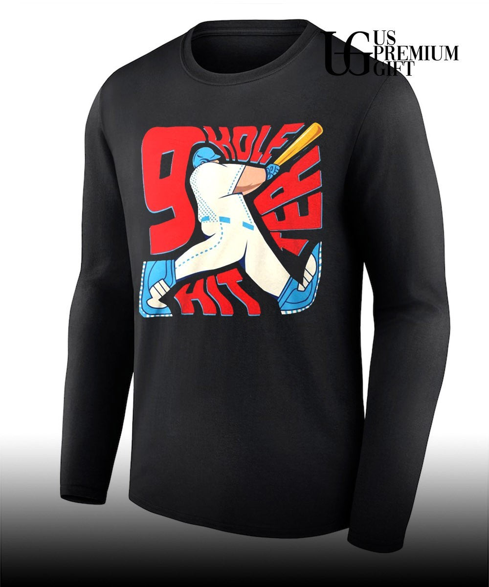 9 Hole Hitter Second Leadoff Baseball shirt