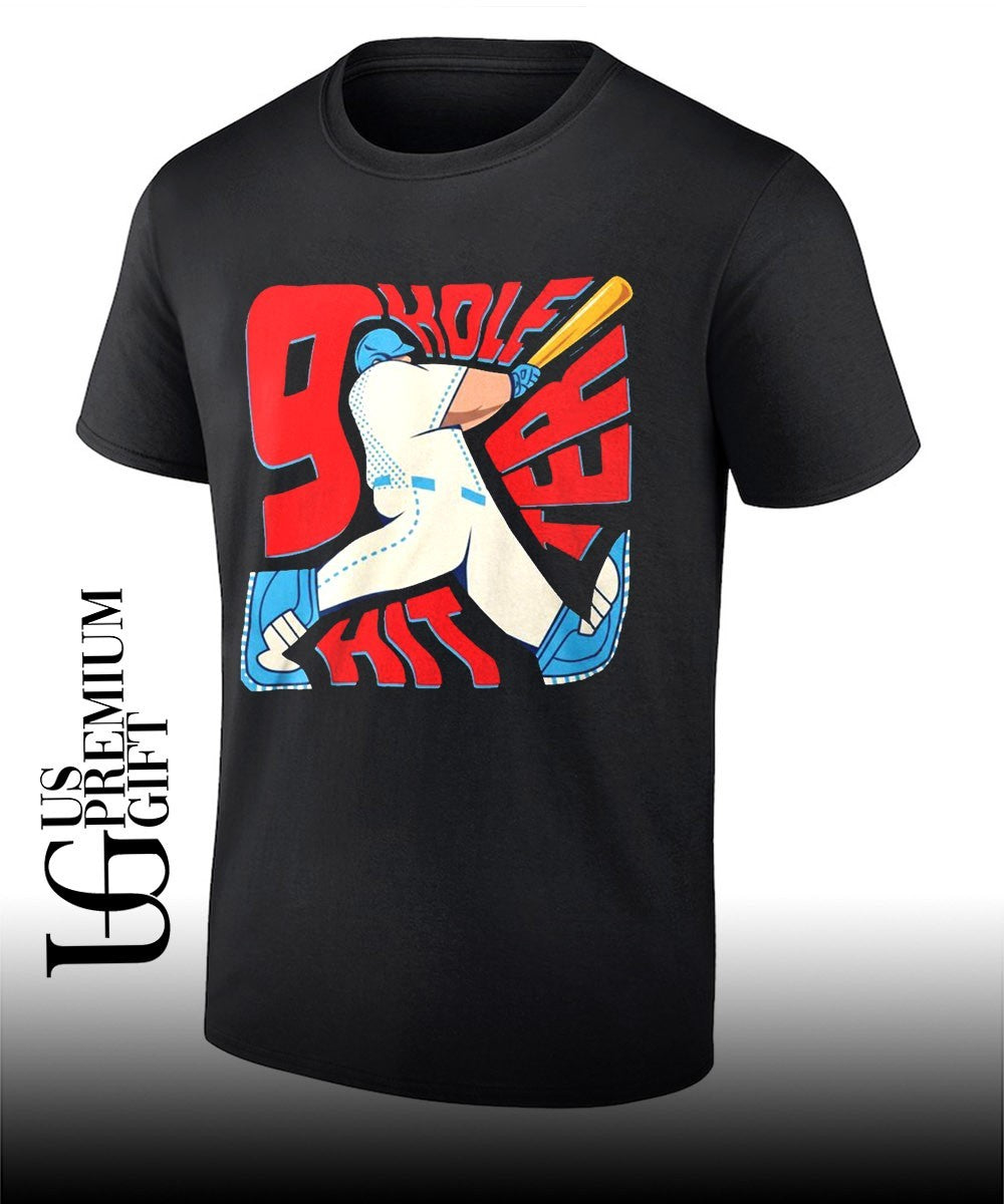 9 Hole Hitter Second Leadoff Baseball shirt