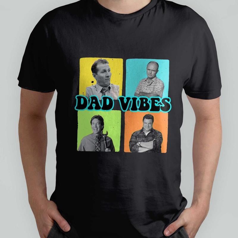 90's Dad Vibes T-Shirt, Dad T-Shirt for Men Gift, Dad 90s Show T-Shirt Hoodie, Sweatshirt | UrbanDripWear.com