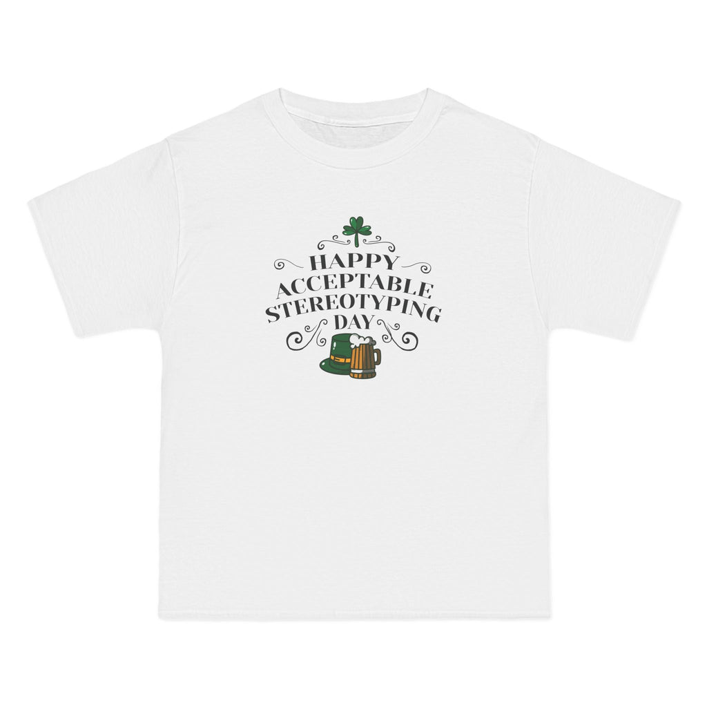 Happy Acceptable Stereotyping Day - Men's Heavyweight T-Shirt