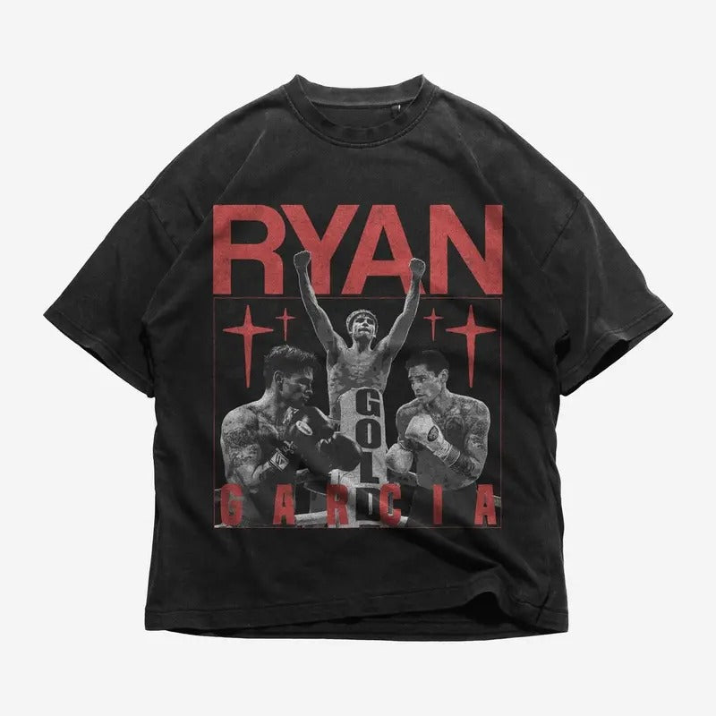 90s King Ryan Garcia Shirt  Graphic Tee,  Boxing, Gift For Him, Vintage Bootleg, Gift For Her, Sport Hoodie, Sweatshirt