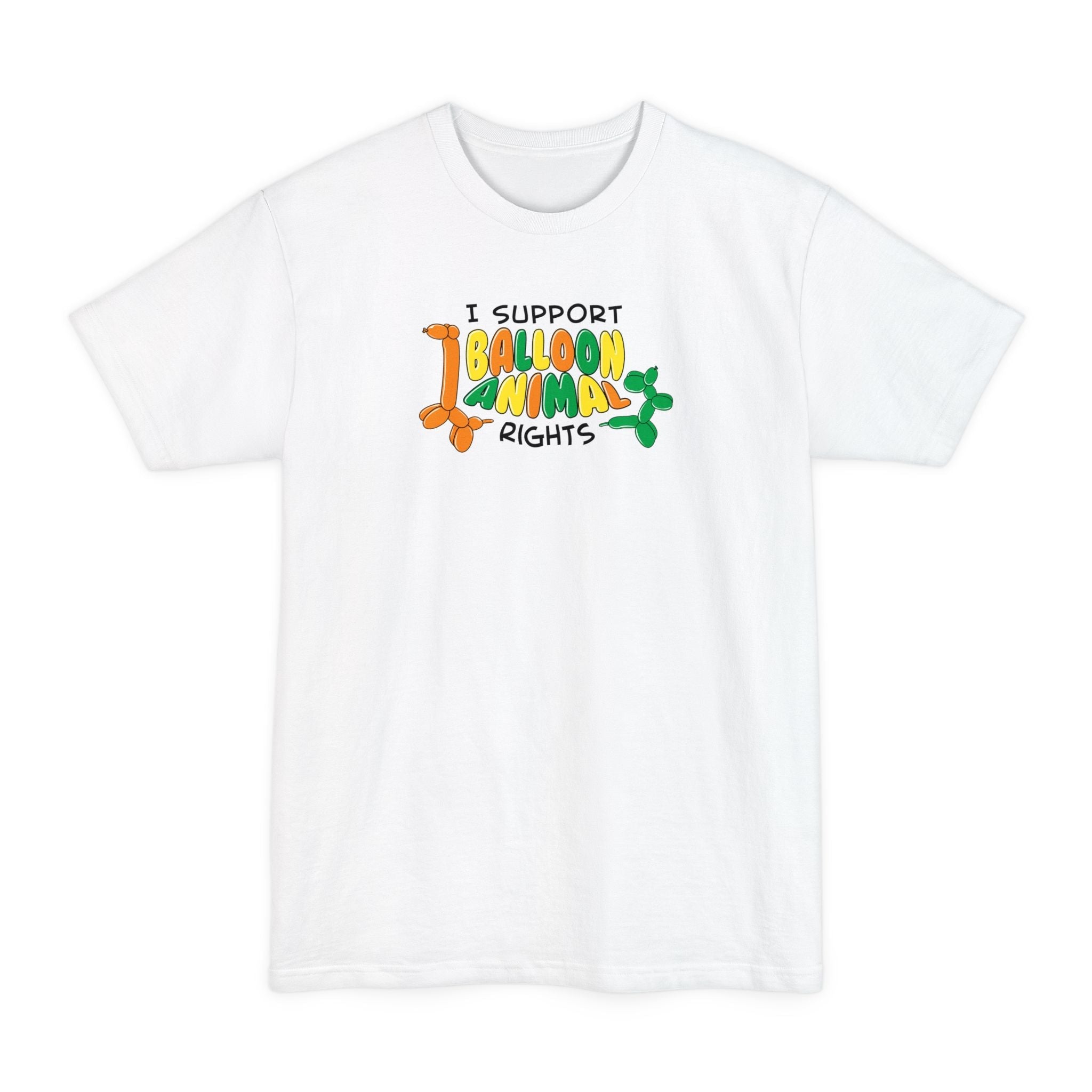 I Support Balloon Animal Rights - Men's Tall T-Shirt