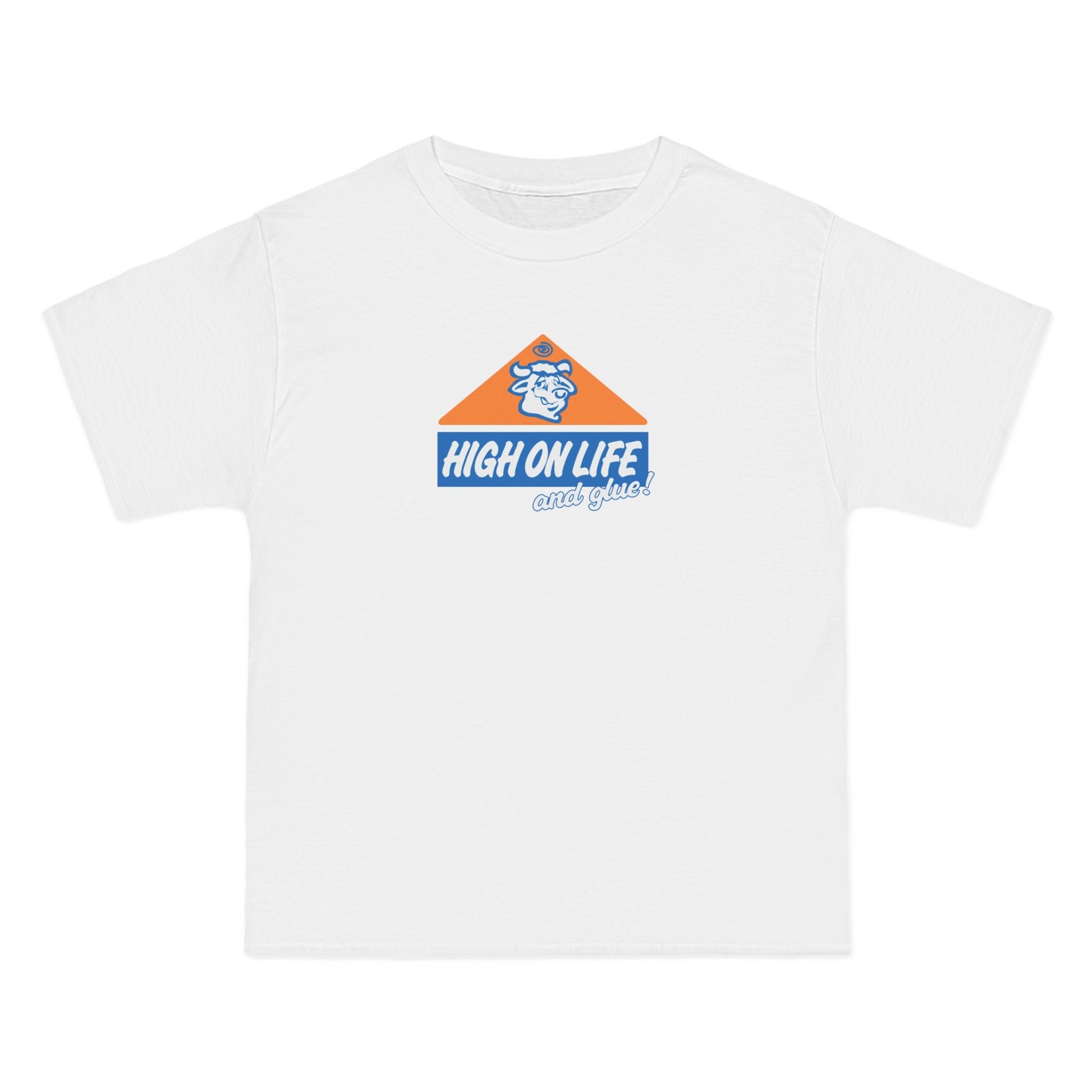 High On Life (And Glue) - Men's Heavyweight T-Shirt