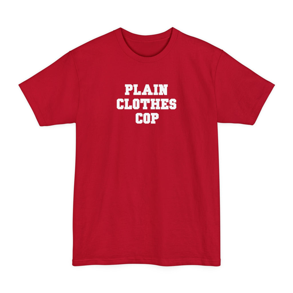 Plain Clothes Cop - Men's Tall T-Shirt