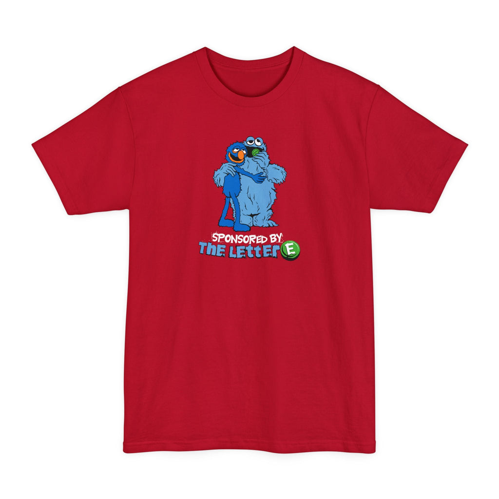 Sponsored By The Letter E - Men's Tall T-Shirt