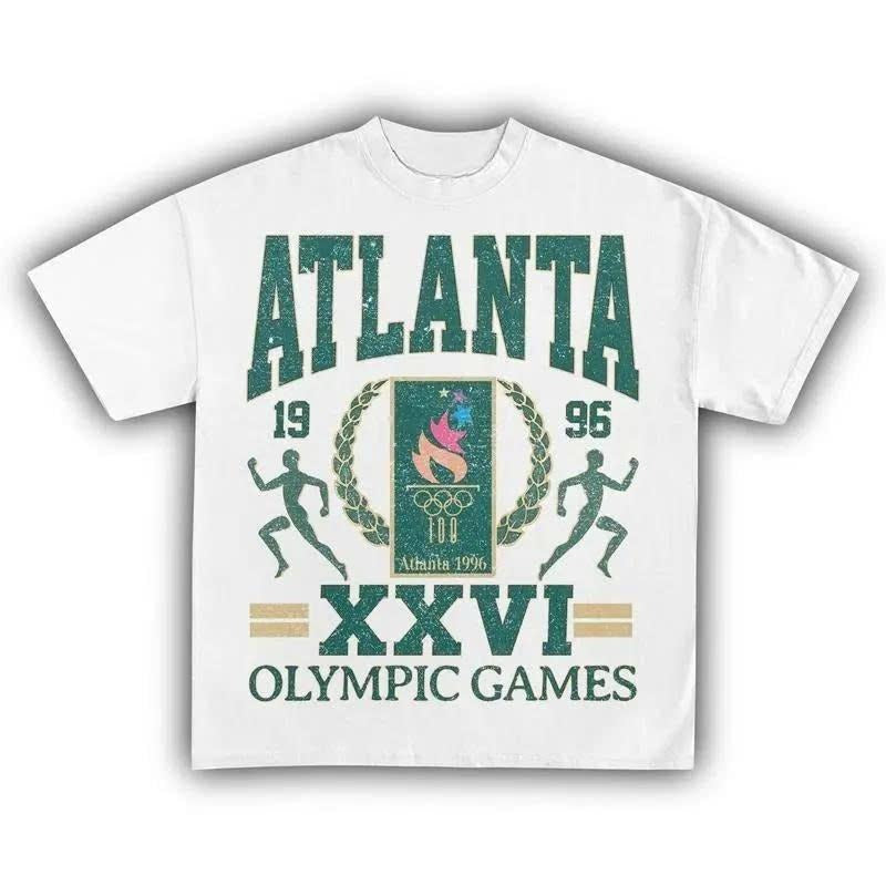 96 ATLANTA SUMMER GAMES CENTENNIAL VINTAGE VINTAGE UNISEX T-SHIRT Hoodie, Sweatshirt | UrbanDripWear.com