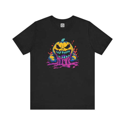 Spooky Pumpkin Graphic Tee Style001