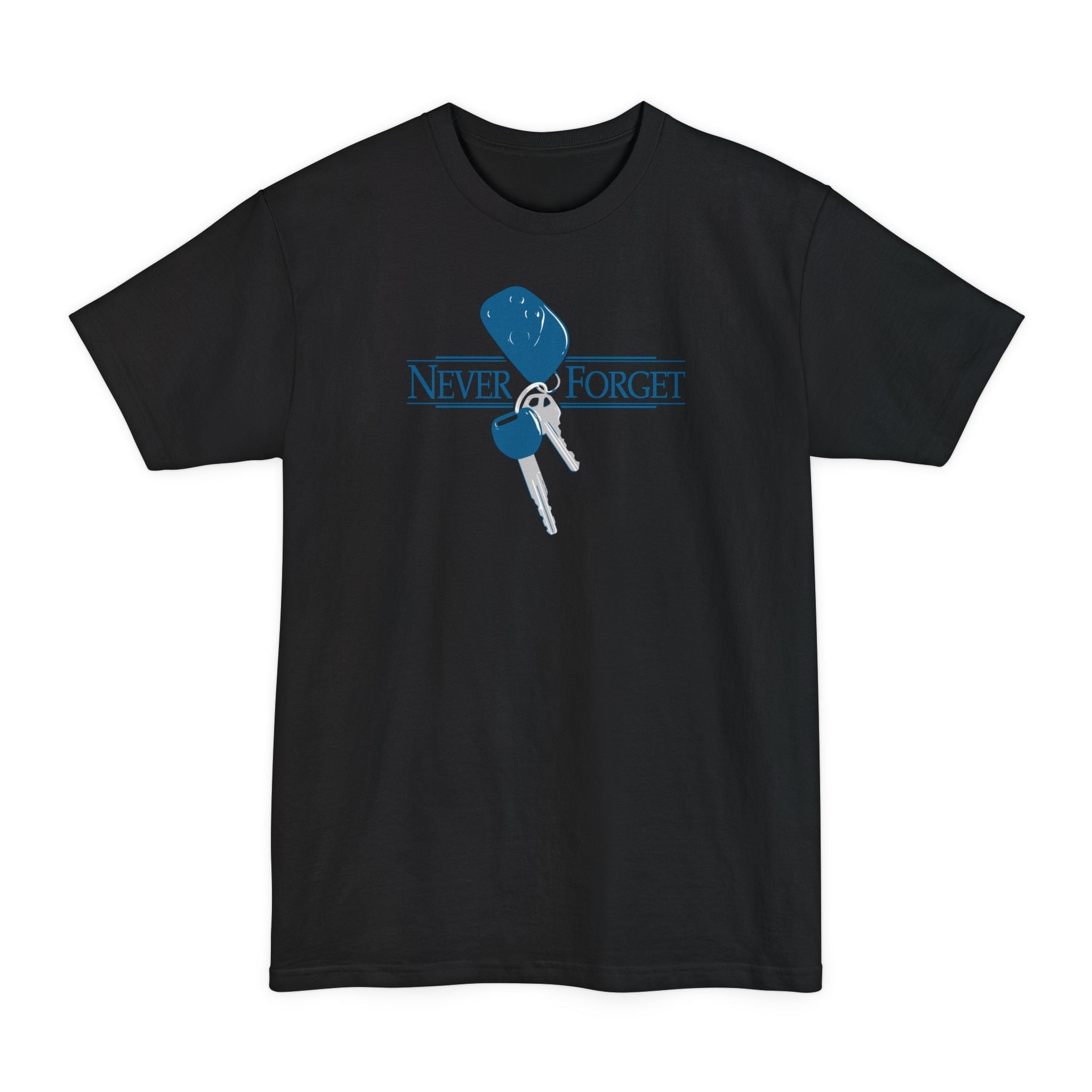 Never Forget (Keys) - Men's Tall T-Shirt
