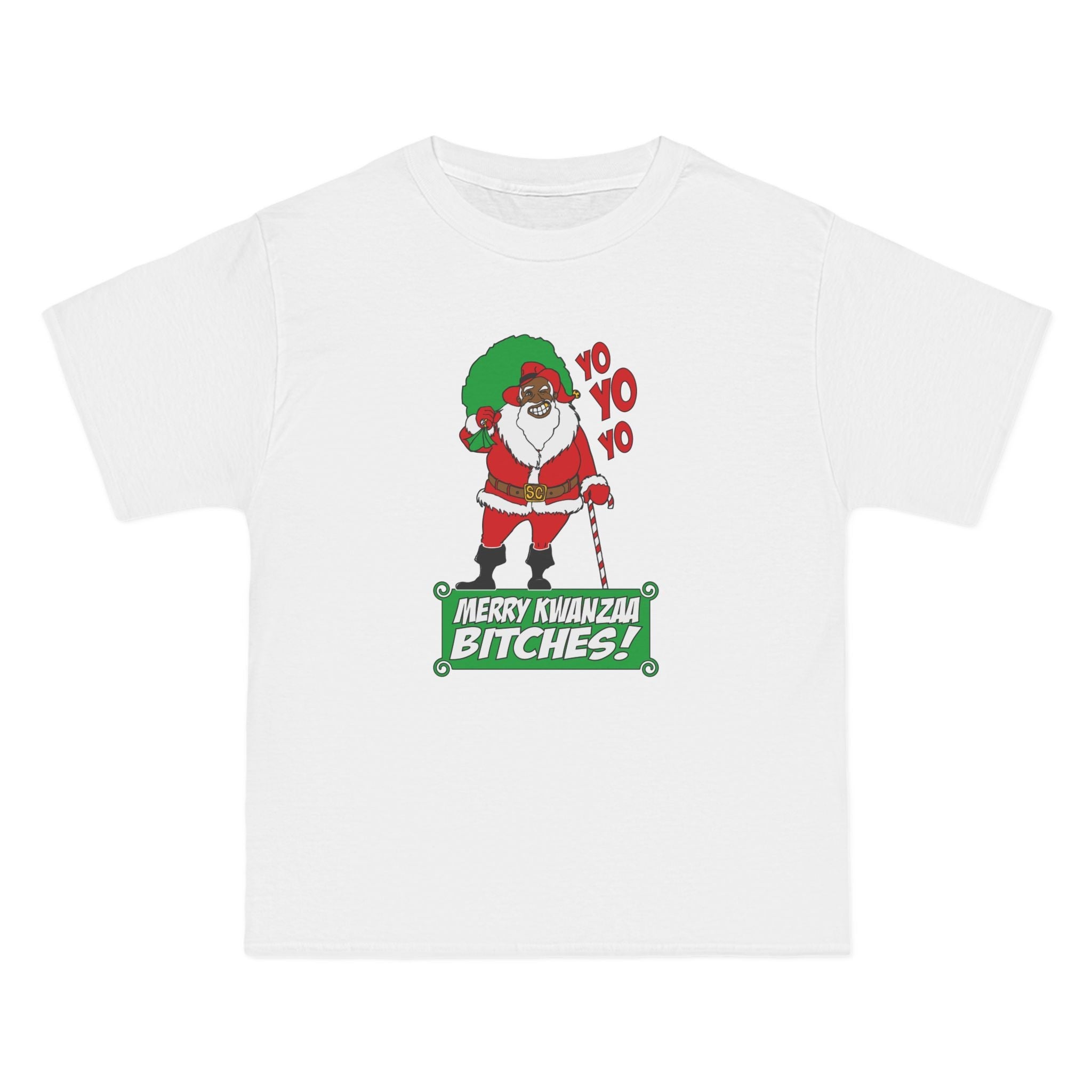Yo Yo Yo - Merry Kwanzaa Bitches - Men's Heavyweight T-Shirt