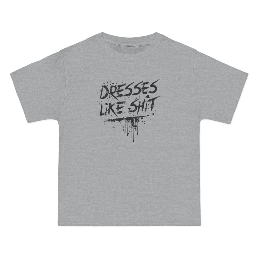 Dresses Like Shit - Men's Heavyweight T-Shirt