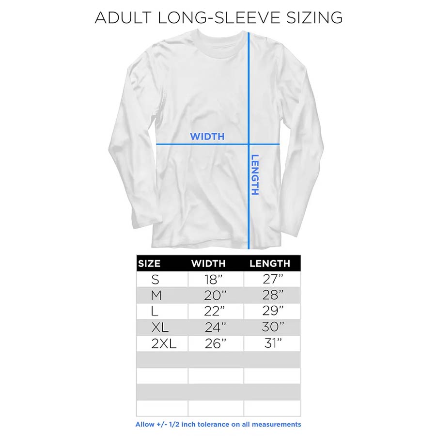 BILLY IDOL Eye-Catching Long Sleeve T-Shirt, 1984 Tour
