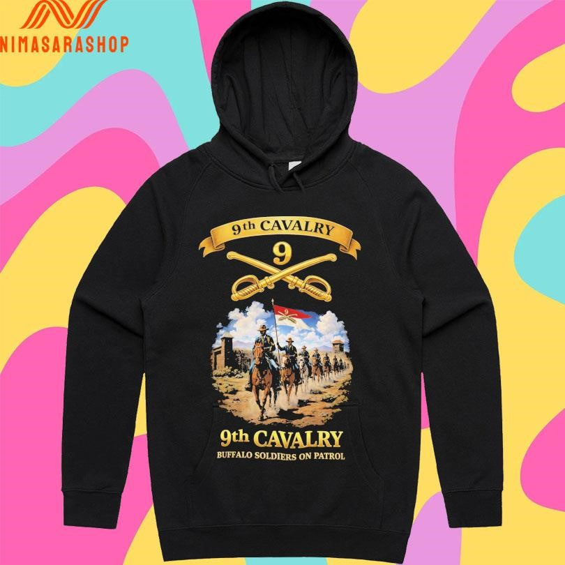 9th Cavalry 9th Cavalry Buffalo Soldiers On Patrol Shirts
