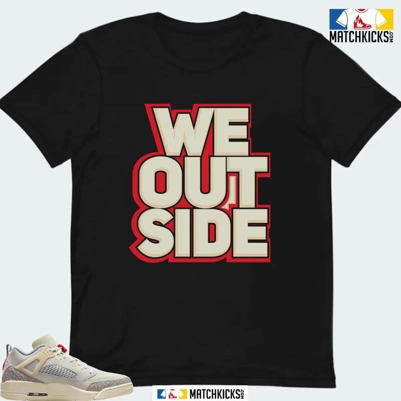 A J SPIZIKE LOW SAIL COCONUT MILK SNEAKER MATCHING T-SHIRT (WE OUTSIDE) Hoodie, Sweatshirt | UrbanDripWear.com