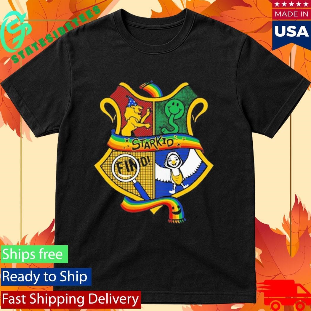 A Very Potter Musical StarKid 4‑House Crest Shirt