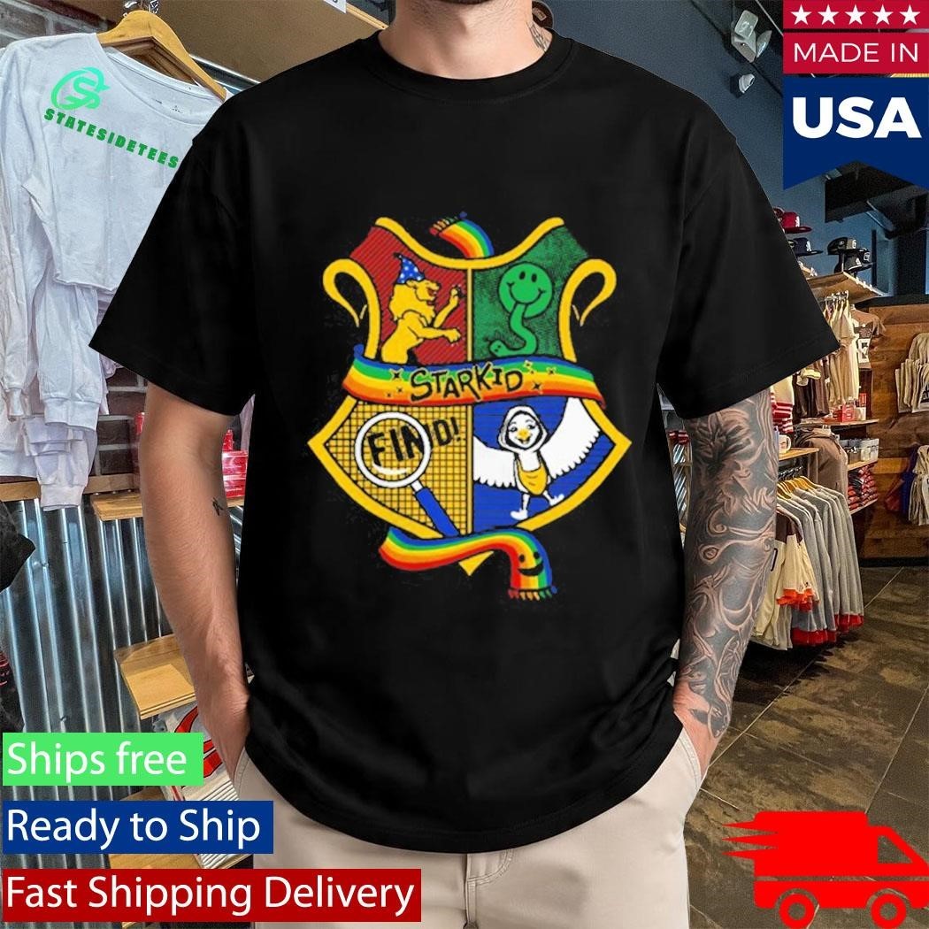 A Very Potter Musical StarKid 4‑House Crest Shirt